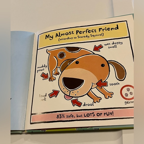 Scaredy squirrel at night Scaredy squirrel makes a friend hardback books AR - Picture 7 of 16